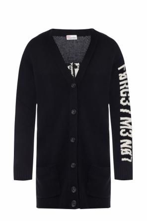Wool cardigan with pockets, zdjęcie 1 Wool cardigan with pockets od Valentino Red